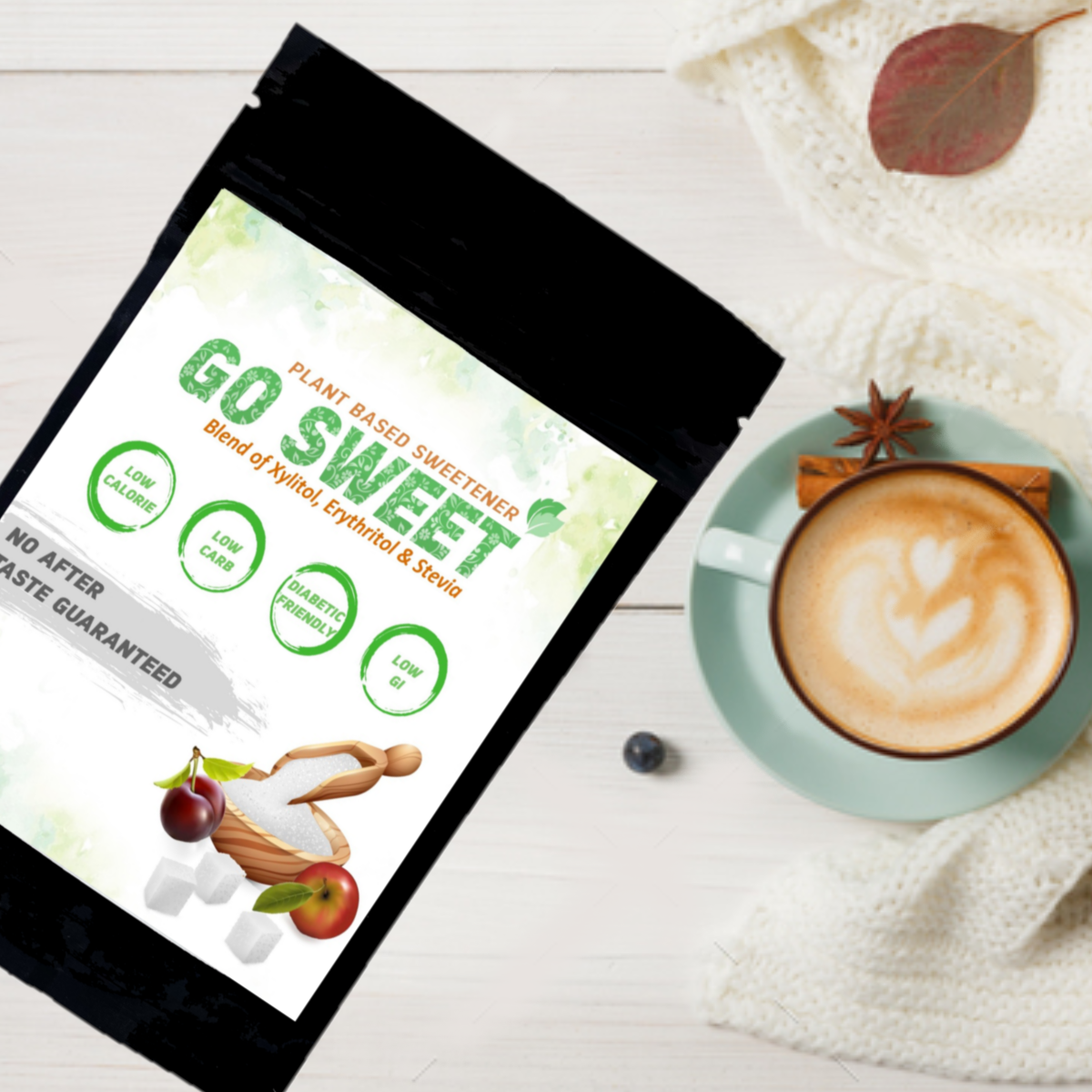 GoSweet - Keto & Diabetic Sweetener | 100% Plant-Based (250g)