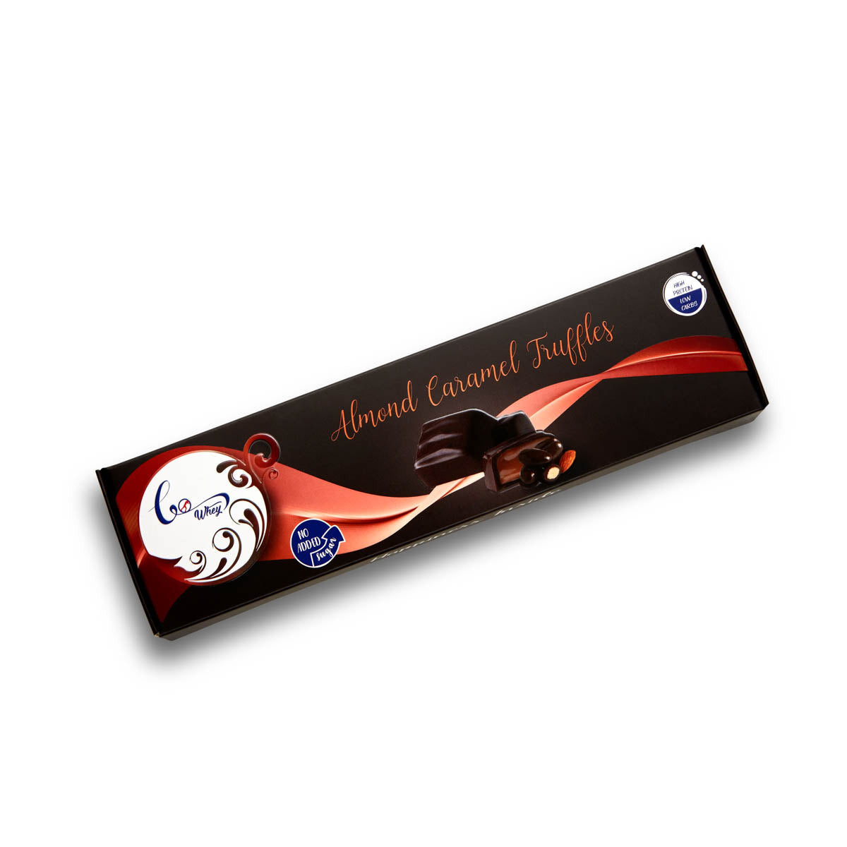 GoWhey Dark Chocolate Truffles | Guilt-Free Indulgence|Almond caramel
