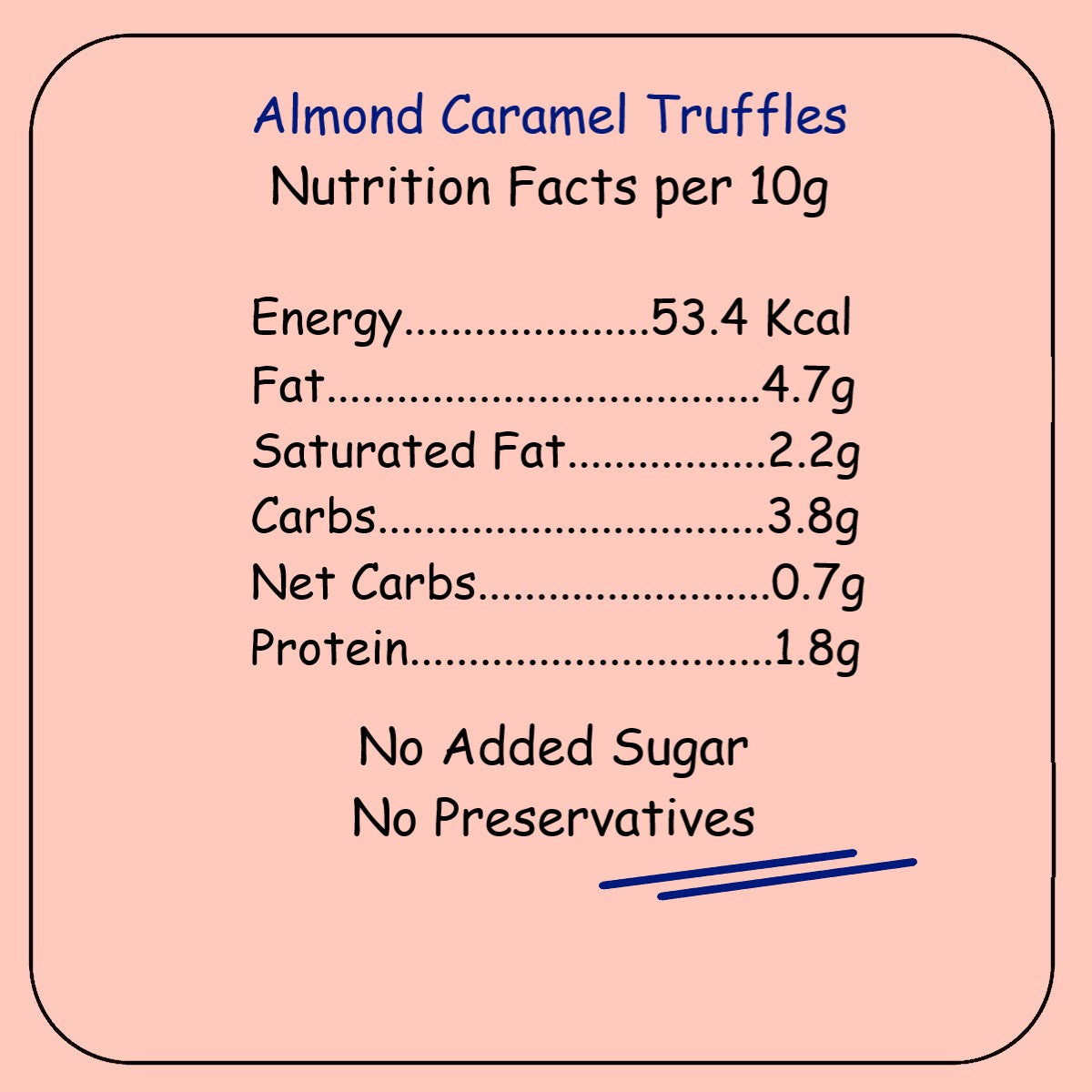 GoWhey Dark Chocolate Truffles | Guilt-Free Indulgence|Almond caramel