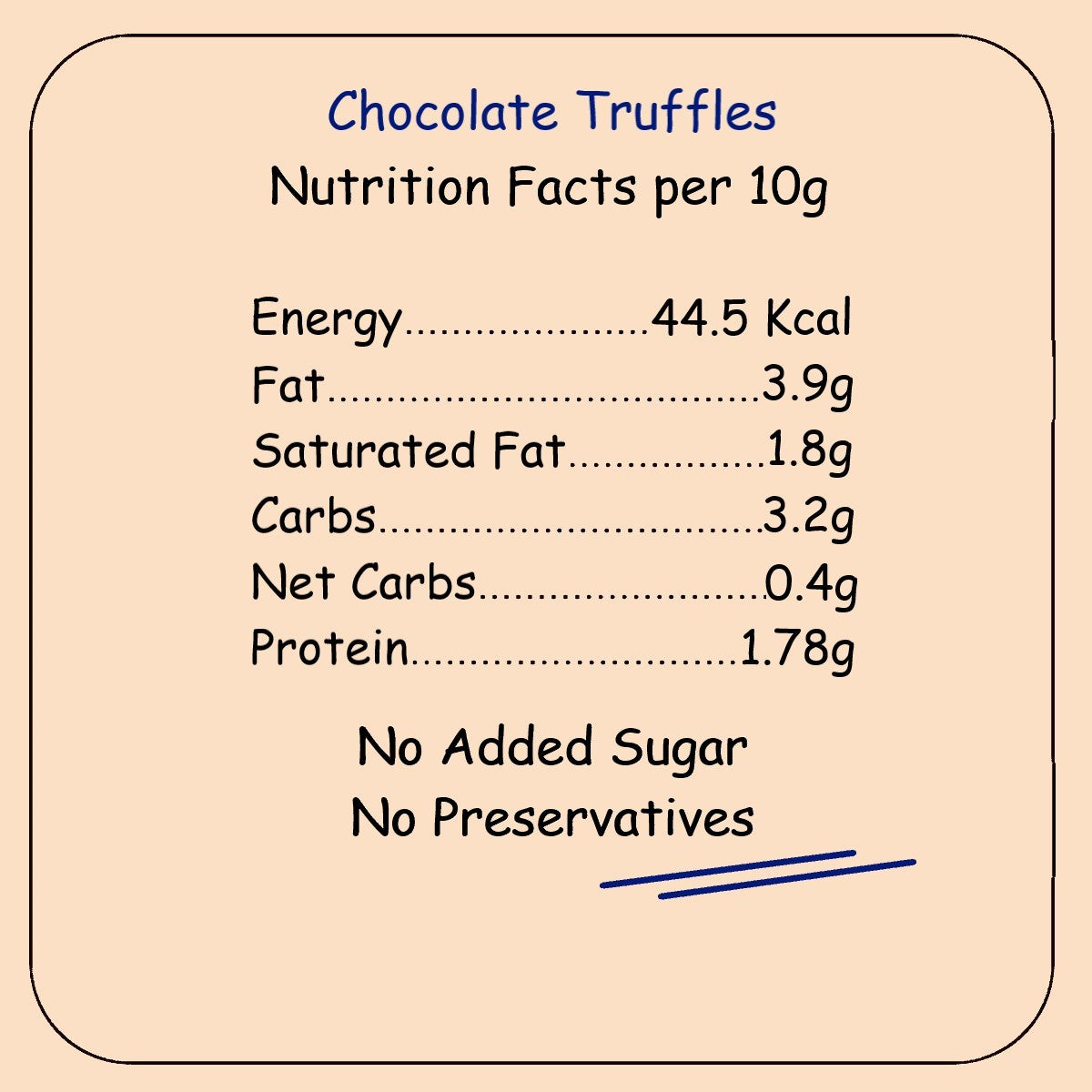 Protein Chocolate Truffles| Low Carbs-sugar free truffles