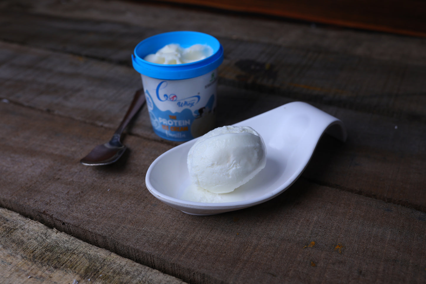 GoWhey Vanilla Ice Cream - Sugar-Free & High-Protein Delight