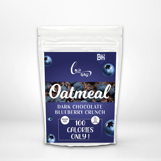 Low calorie Blueberry Oatmeal | For weight loss journey