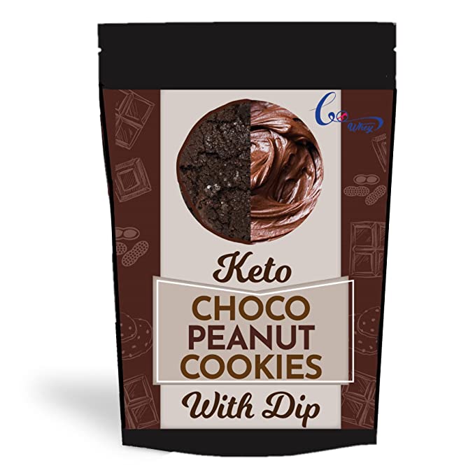 Keto Cookies- Double Choco Peanut Cookie-Low carb cookies(200gm)